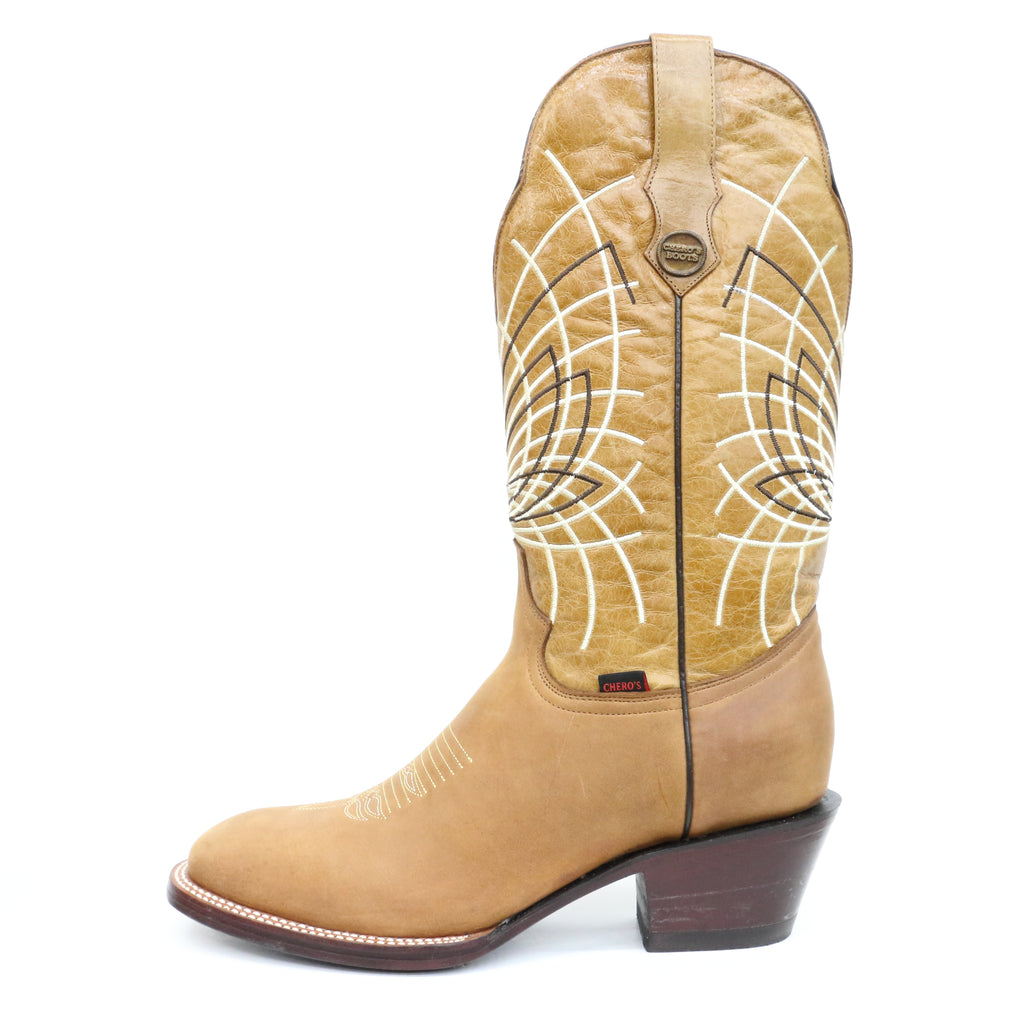 Chero's French Toe Nubuck Honey
