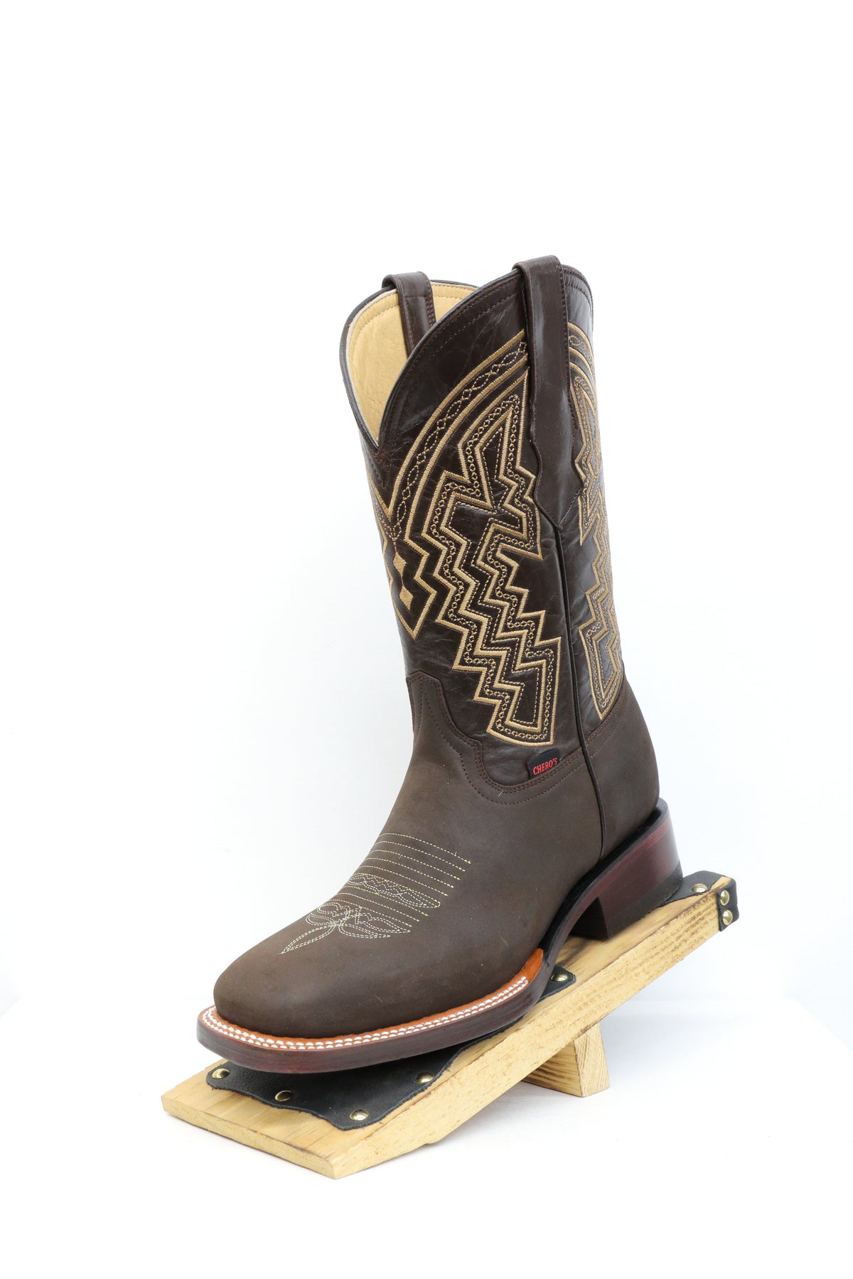 Chero's Bulldog Nubuck Chocolate