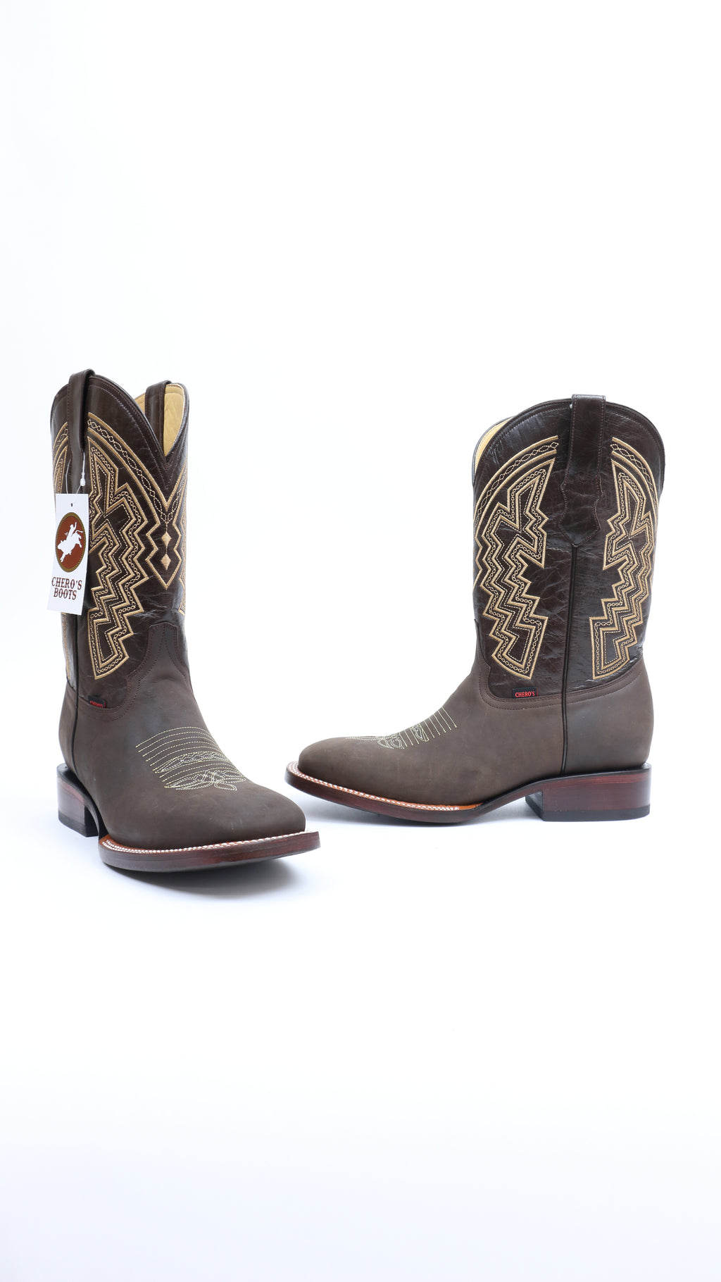 Chero's Bulldog Nubuck Chocolate