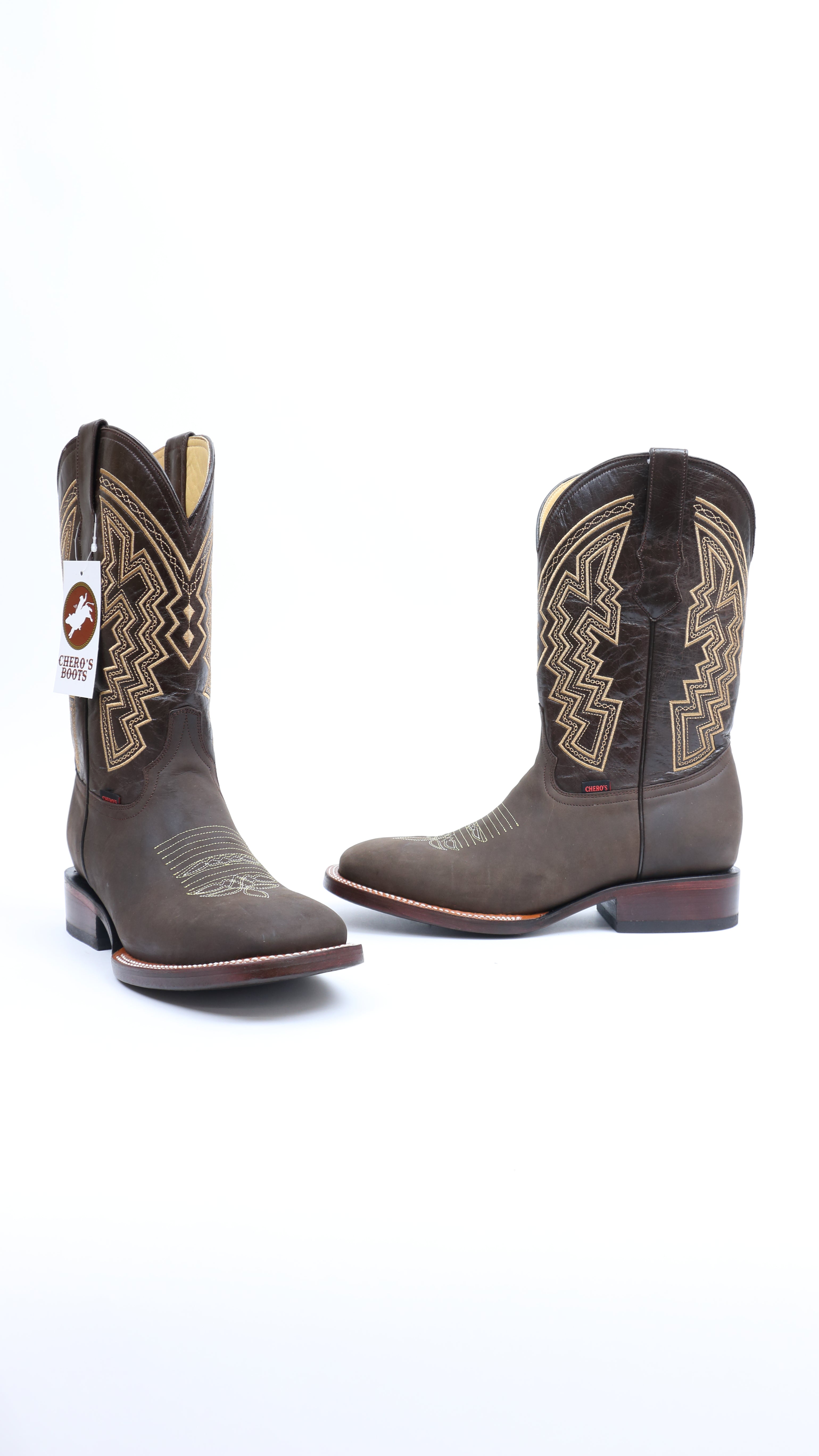 Chero's Bulldog Nubuck Chocolate