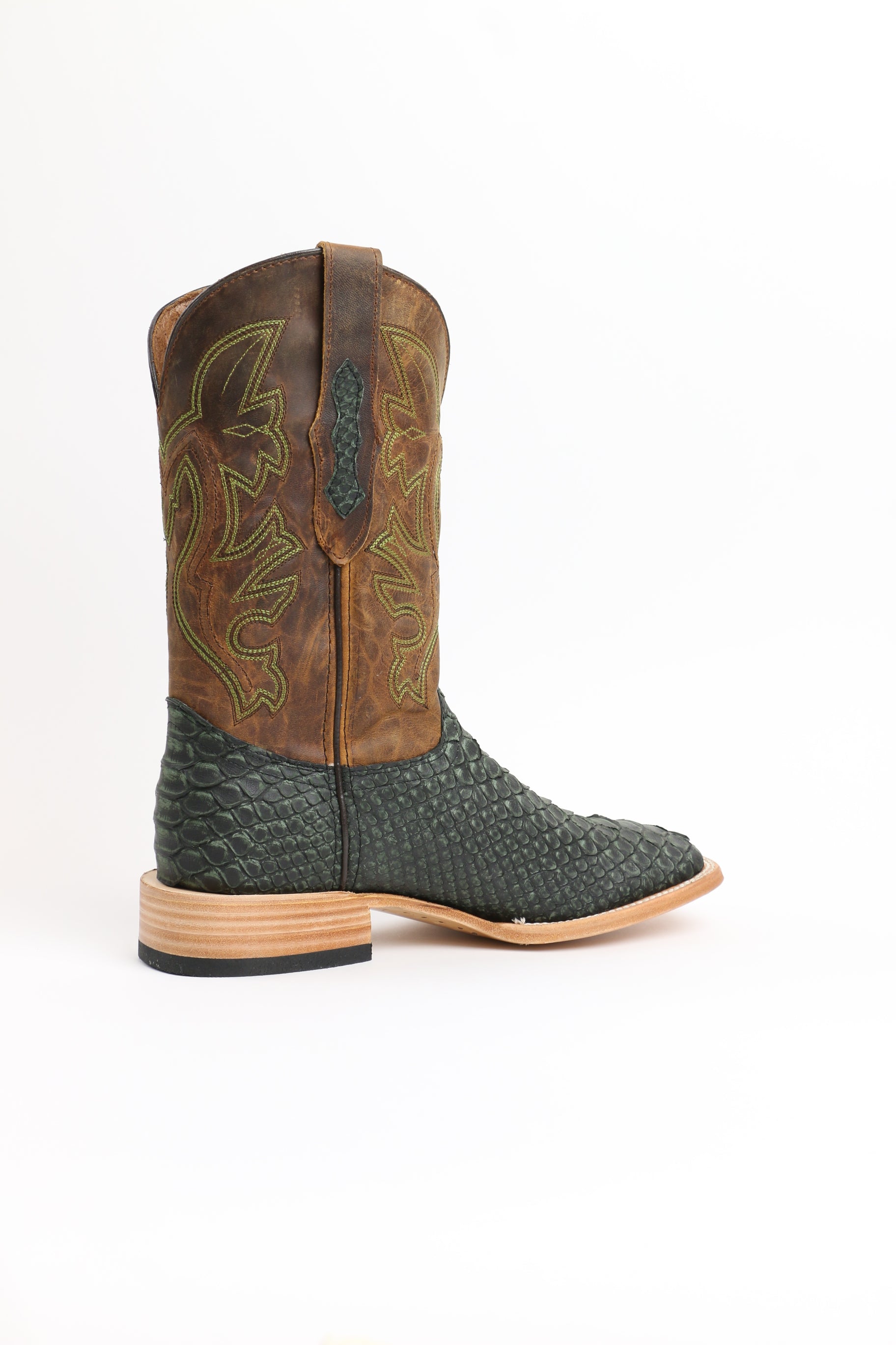 Chero's Premium Exotic Python Safari Green