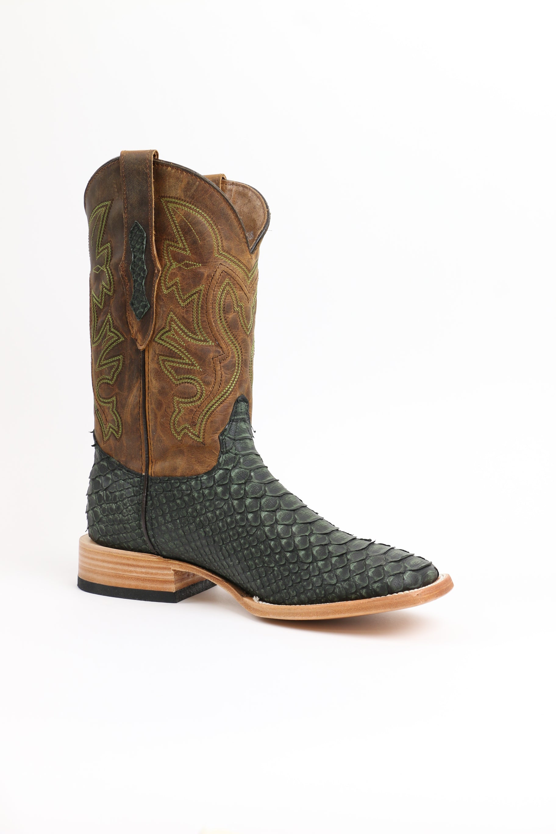 Chero's Premium Exotic Python Safari Green