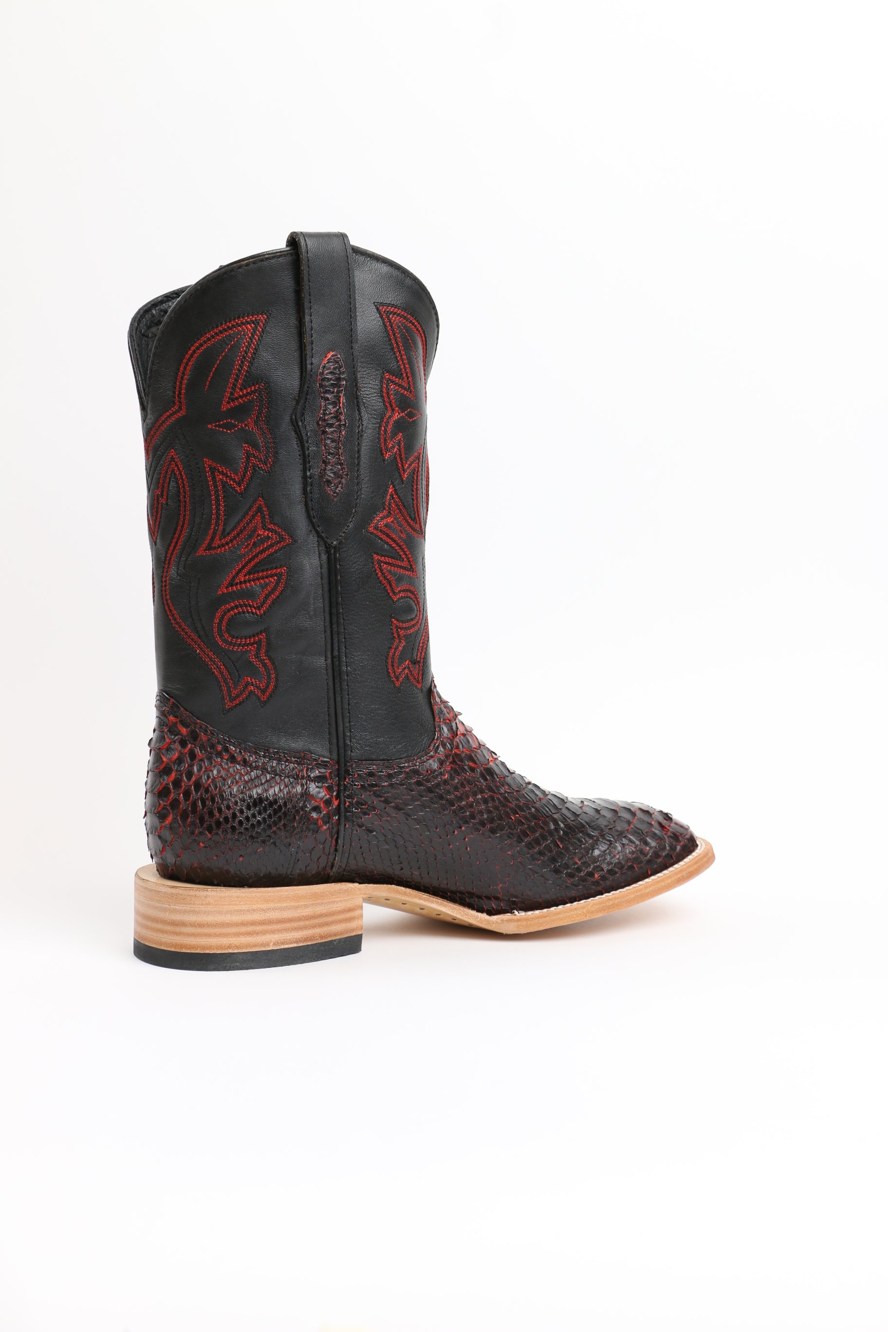 Chero's Premium Exotic Python Black/Red