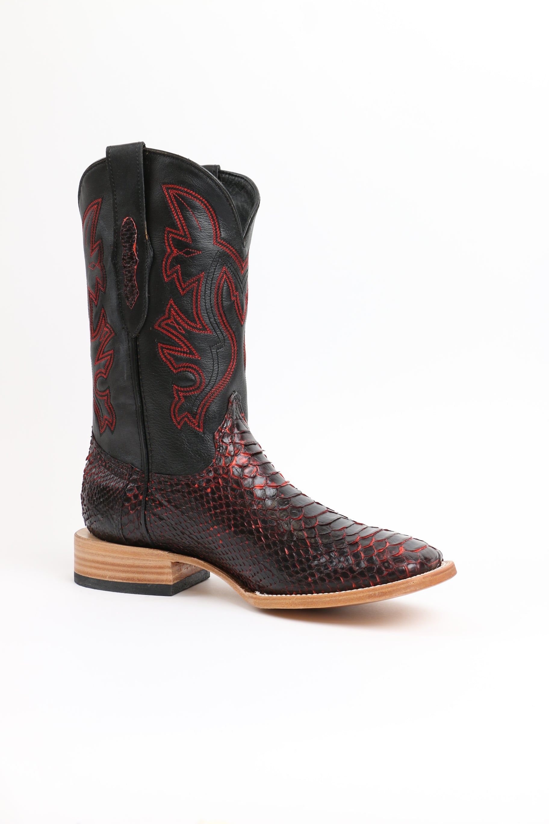 Chero's Premium Exotic Python Black/Red