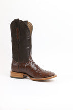 Chero's Premium Exotic Ostrich Cowboy Brown