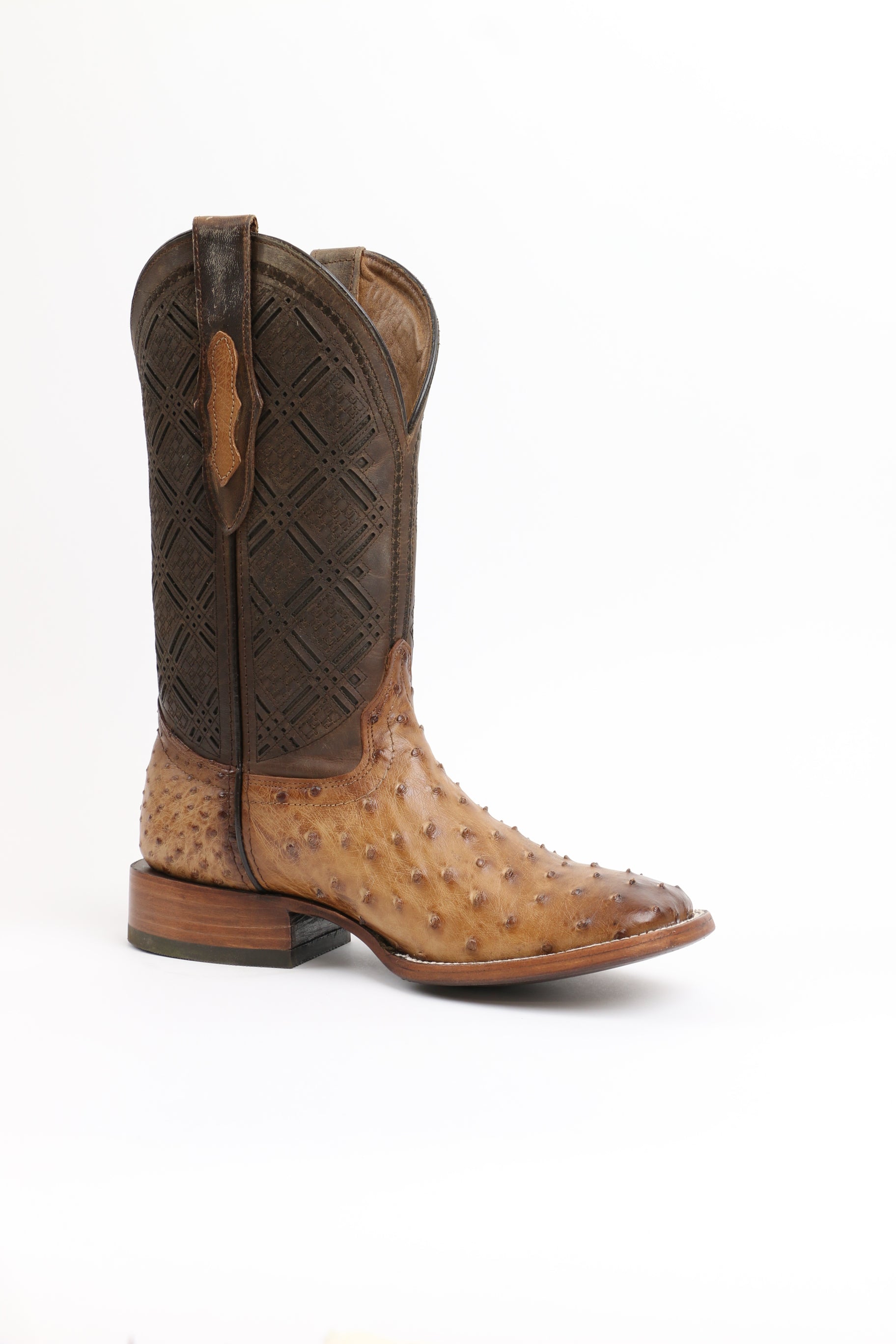 Chero's Premium Exotic Ostrich Scorched Brandy