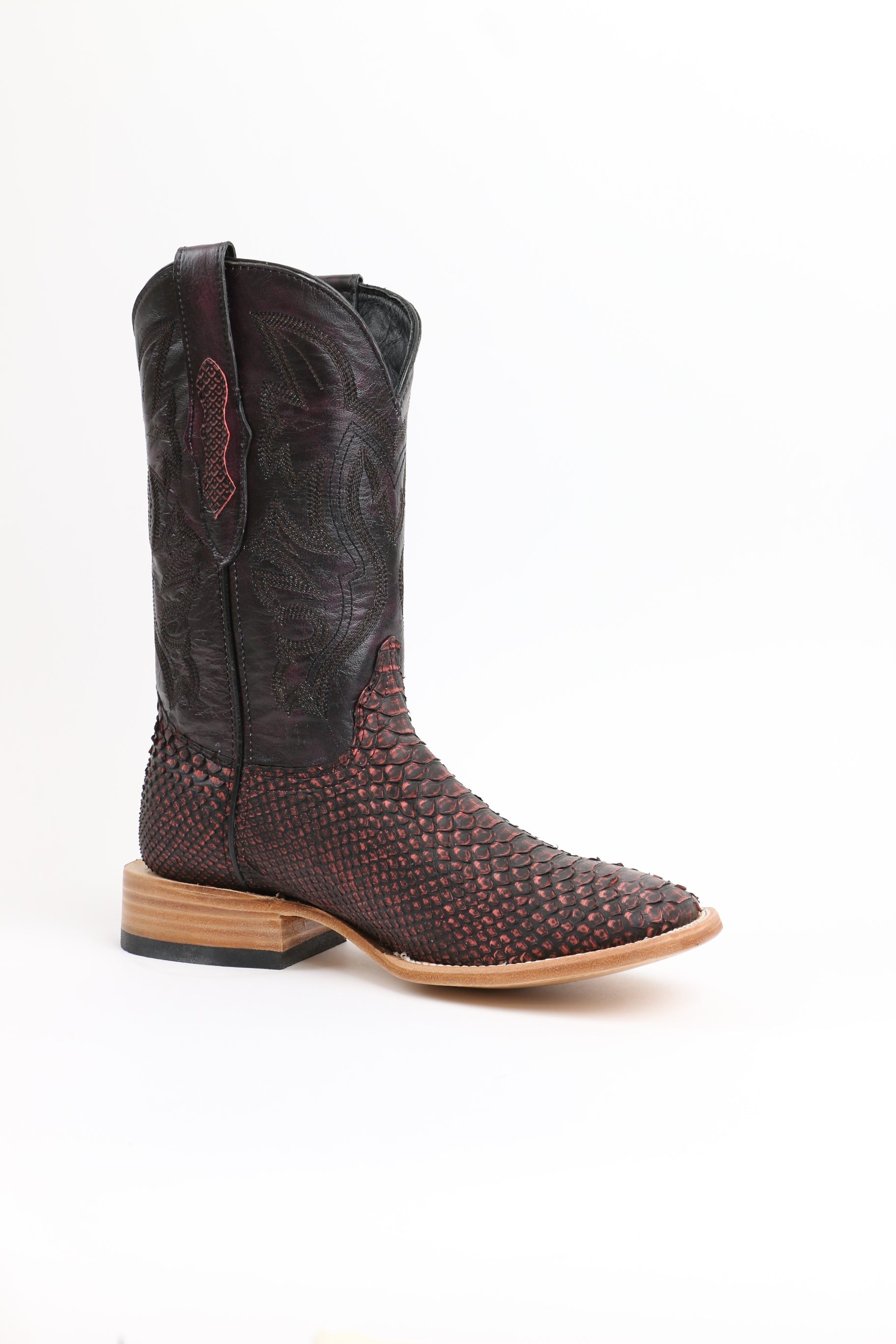 Chero's Premium Exotic Python Safari Red