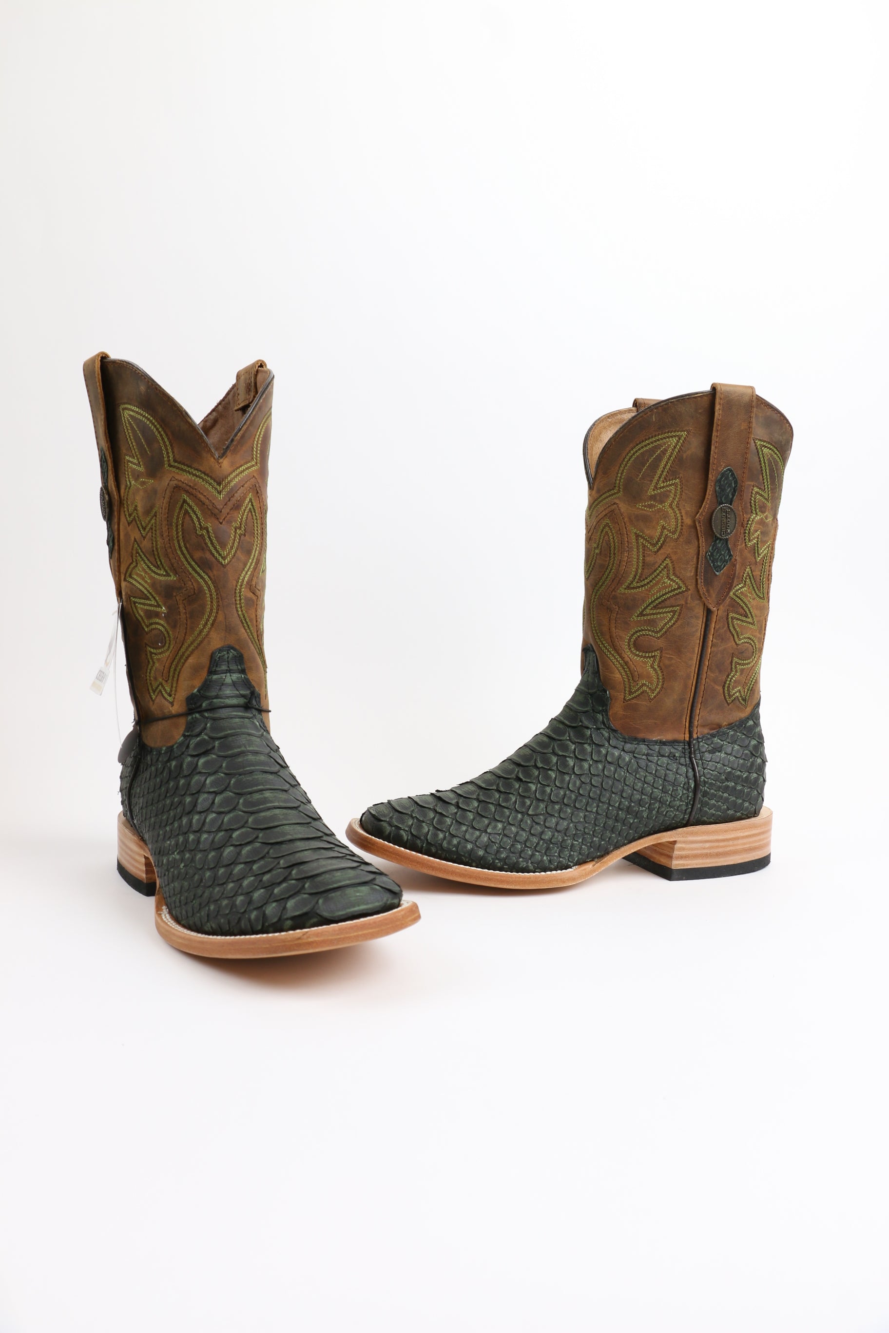 Chero's Premium Exotic Python Safari Green