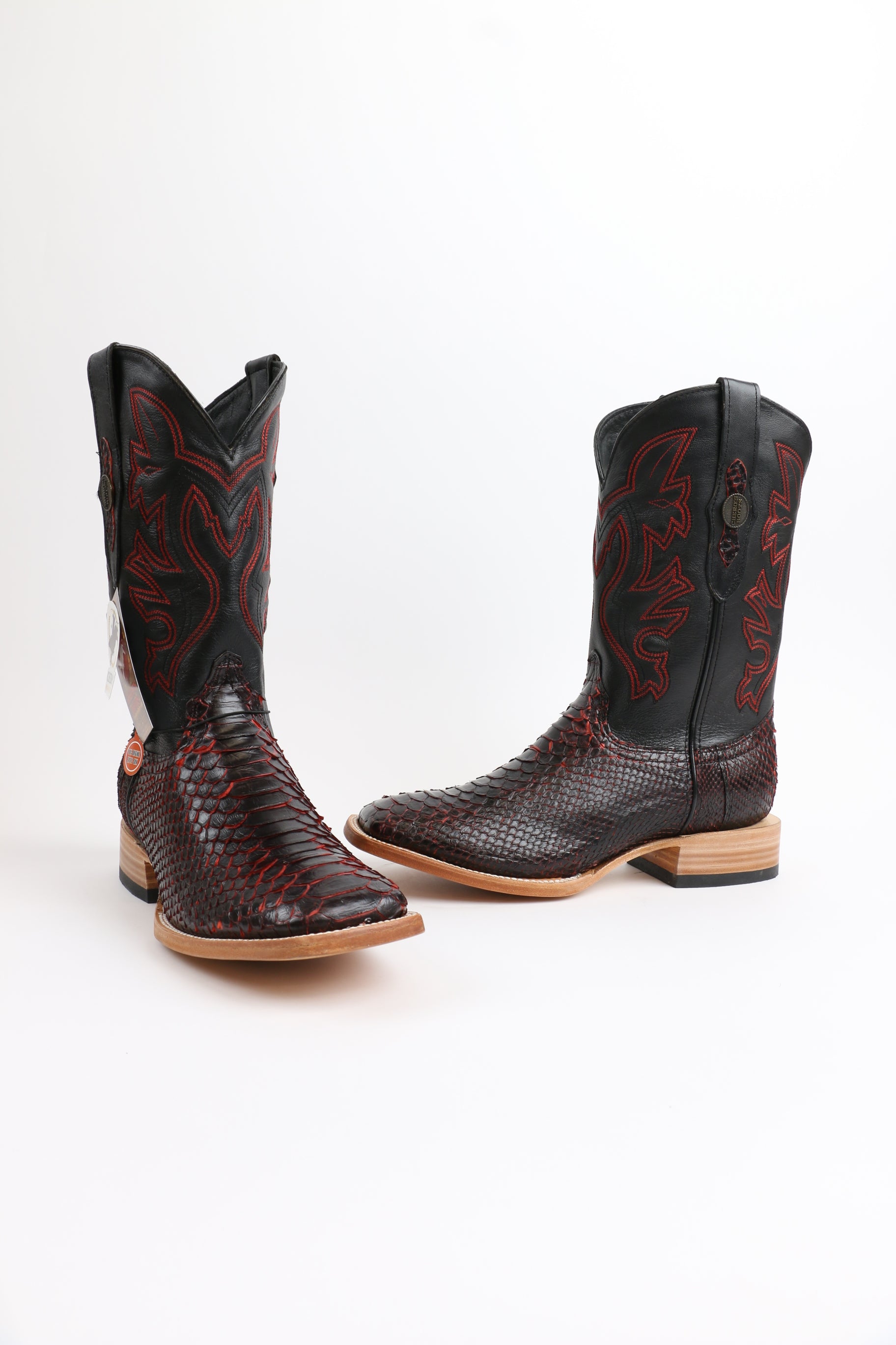 Chero's Premium Exotic Python Black/Red