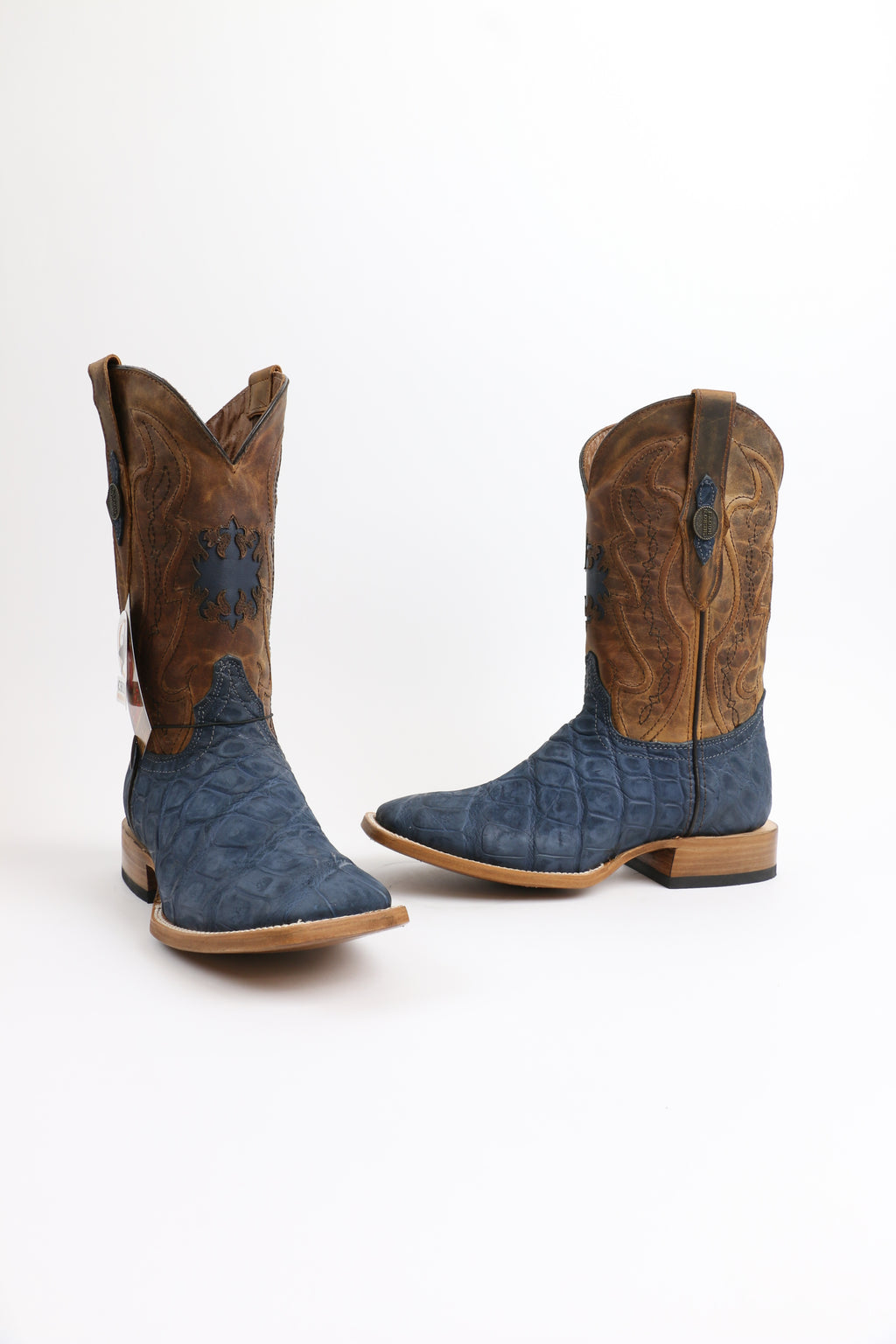 Chero's Premium Exotic Alligator Belly Navy