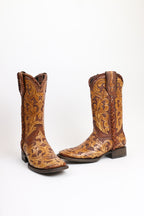 Men's Fully Hand-Tooled Boots