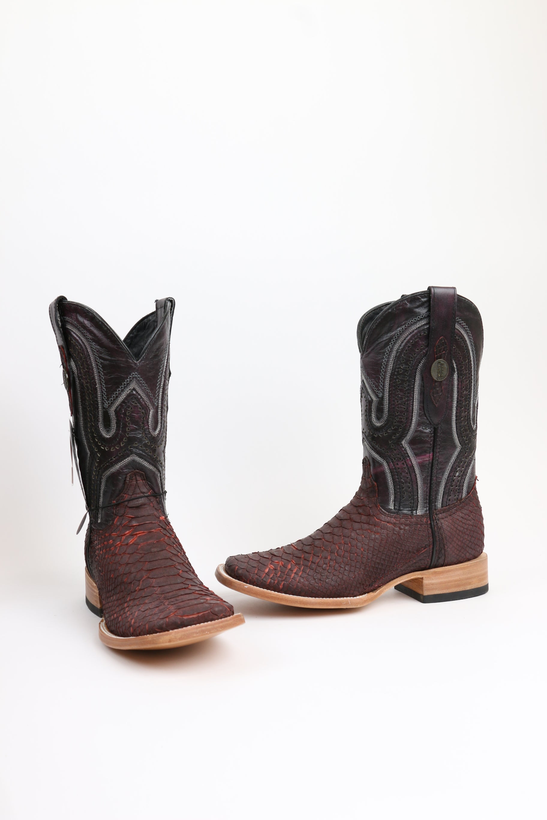 Chero's Premium Exotic Python Black Cherry
