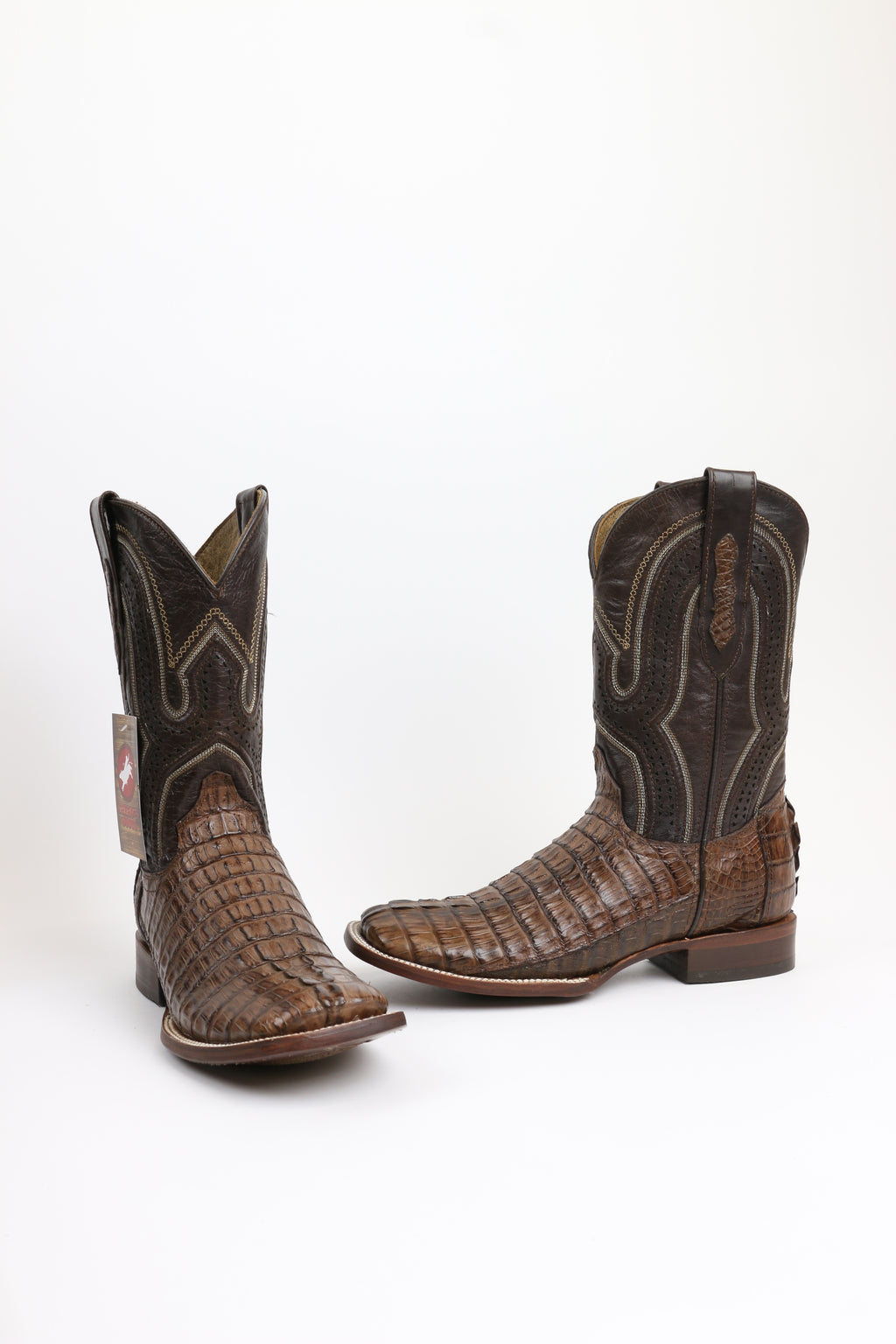 Chero’s Premium Exotic Caiman Tail Brown