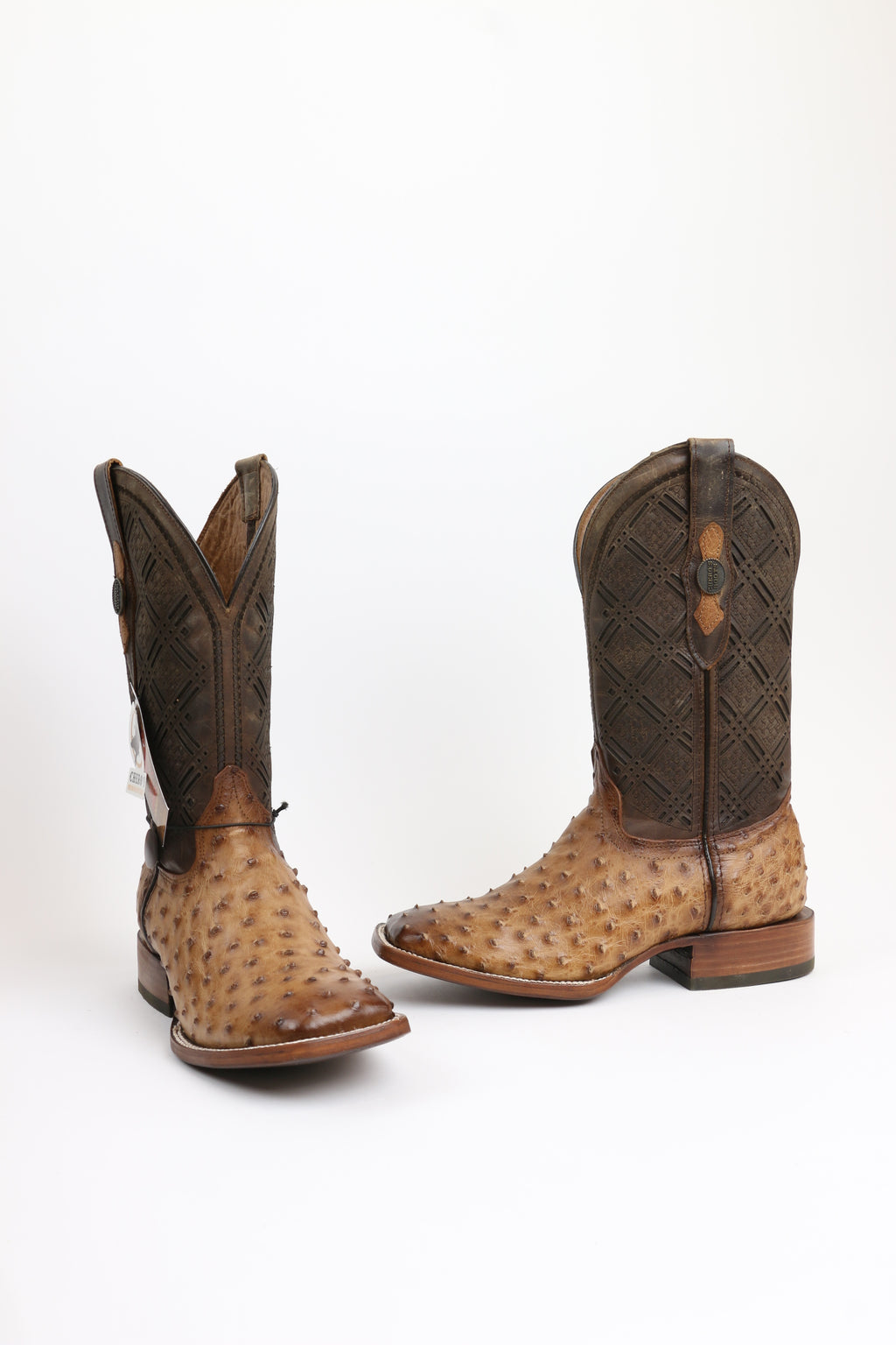 Chero's Premium Exotic Ostrich Scorched Brandy