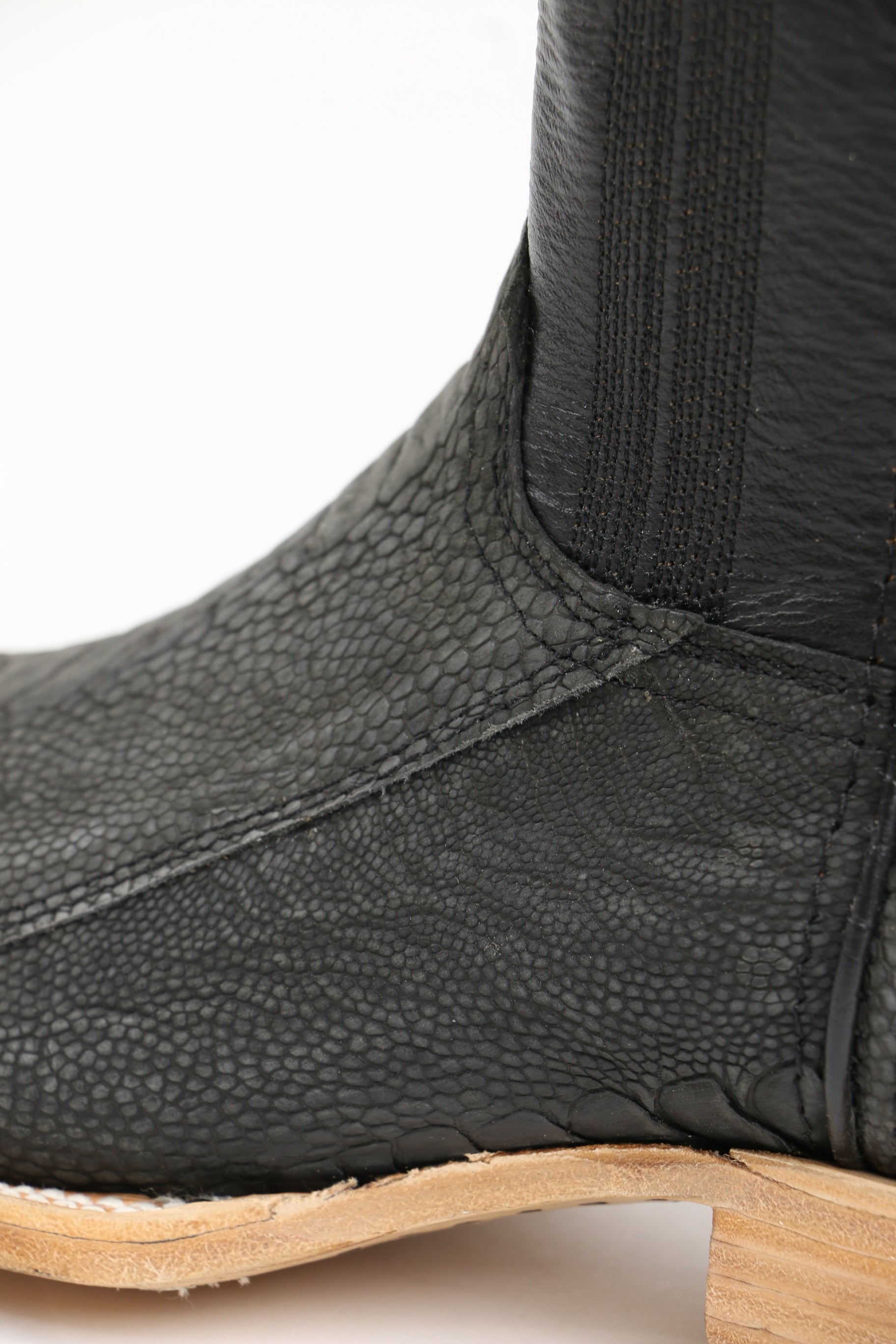 Chero's Premium Exotic Ostrich Leg Charcoal