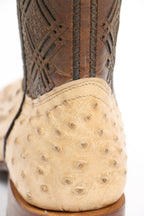 Chero's Premium Exotic Ostrich Vintage Sand