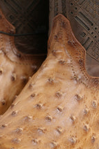 Chero's Premium Exotic Ostrich Scorched Brandy