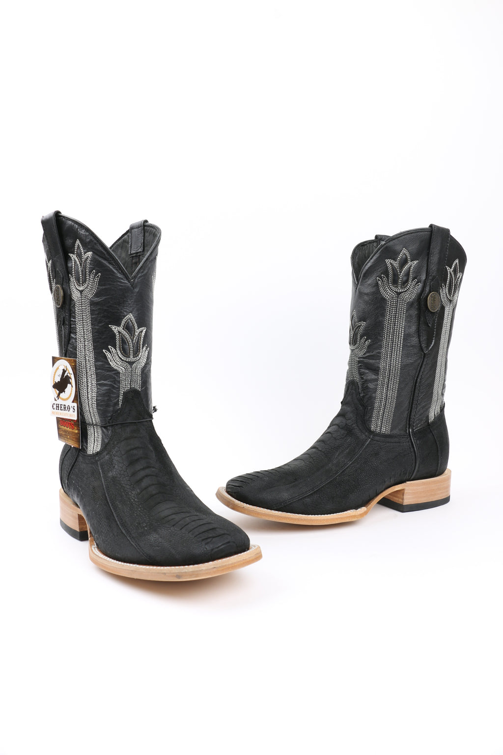 Chero's Premium Exotic Ostrich Leg Onyx