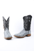 Chero's Premium Exotic Ostrich Charcoal