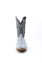 Chero's Premium Exotic Ostrich Charcoal