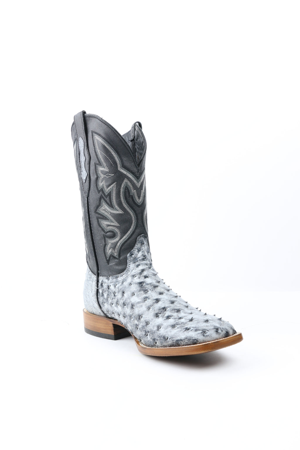 Chero's Premium Exotic Ostrich Charcoal