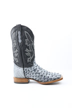 Chero's Premium Exotic Ostrich Charcoal