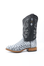 Chero's Premium Exotic Ostrich Charcoal