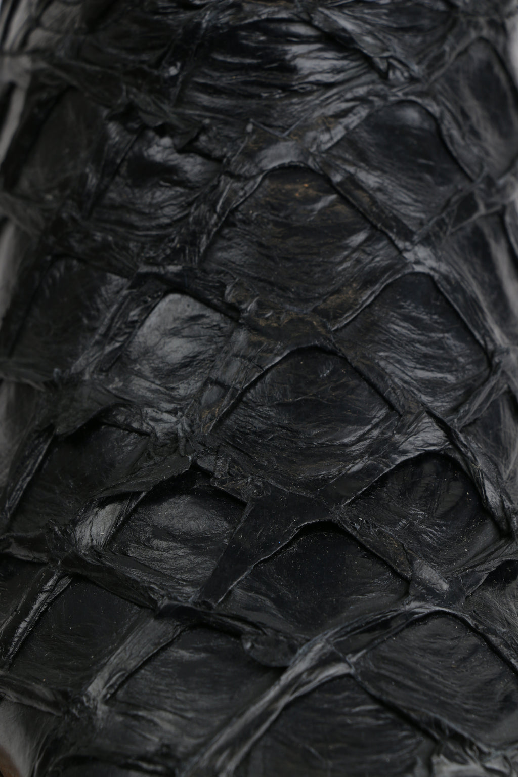 Chero's Premium Exotic Pirarucu Gloss Black