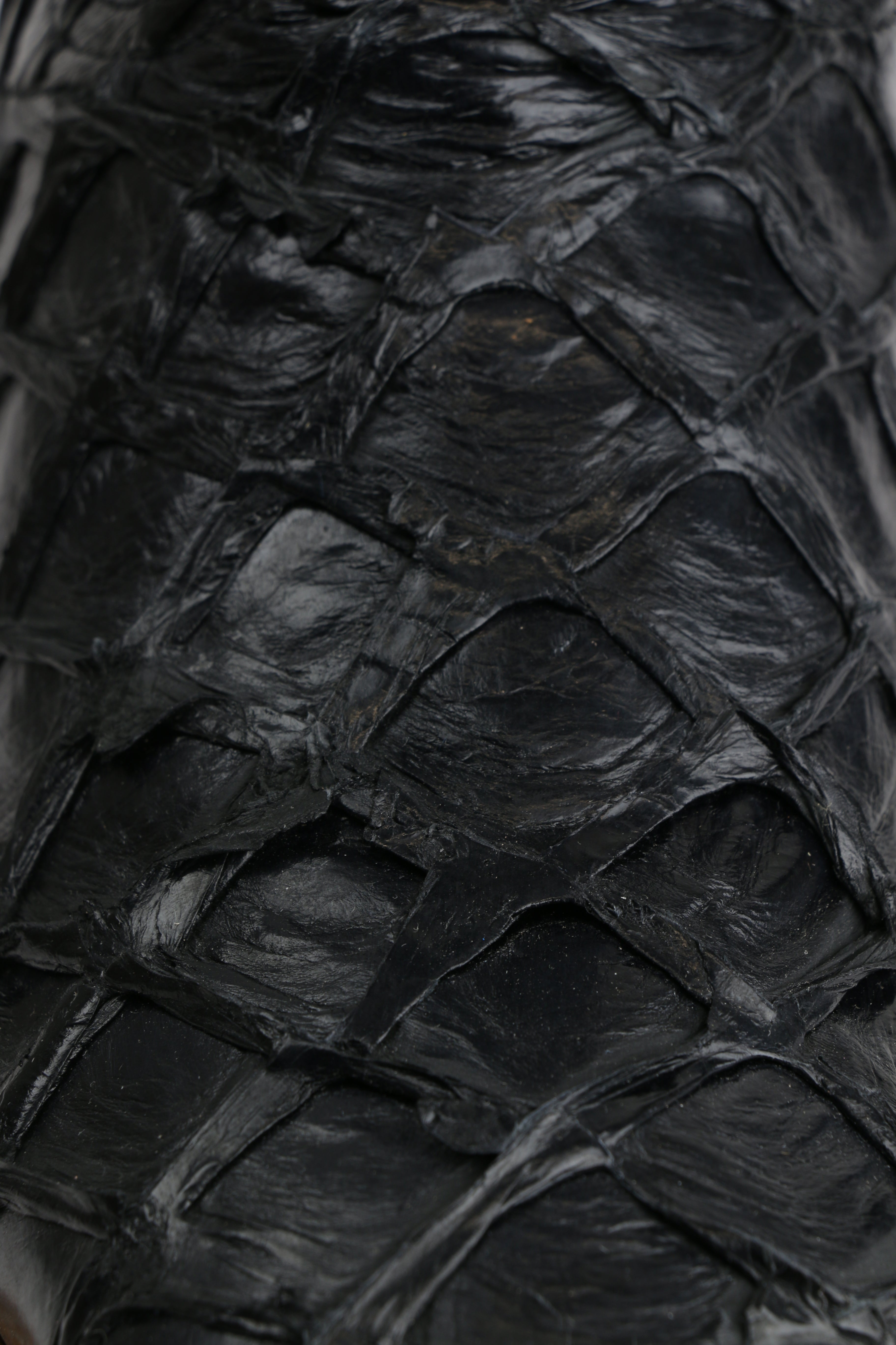 Chero's Premium Exotic Pirarucu Gloss Black