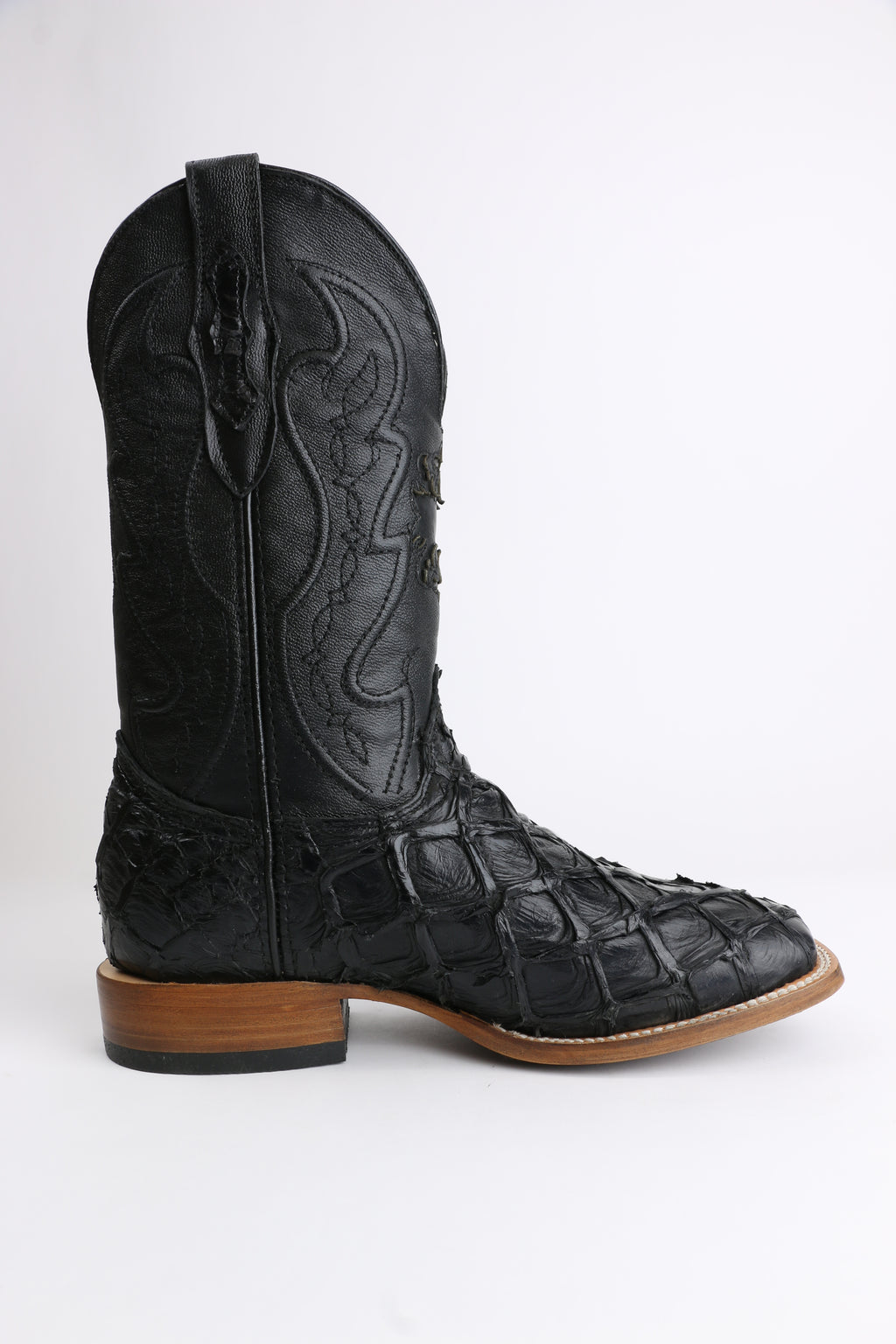 Chero's Premium Exotic Pirarucu Gloss Black