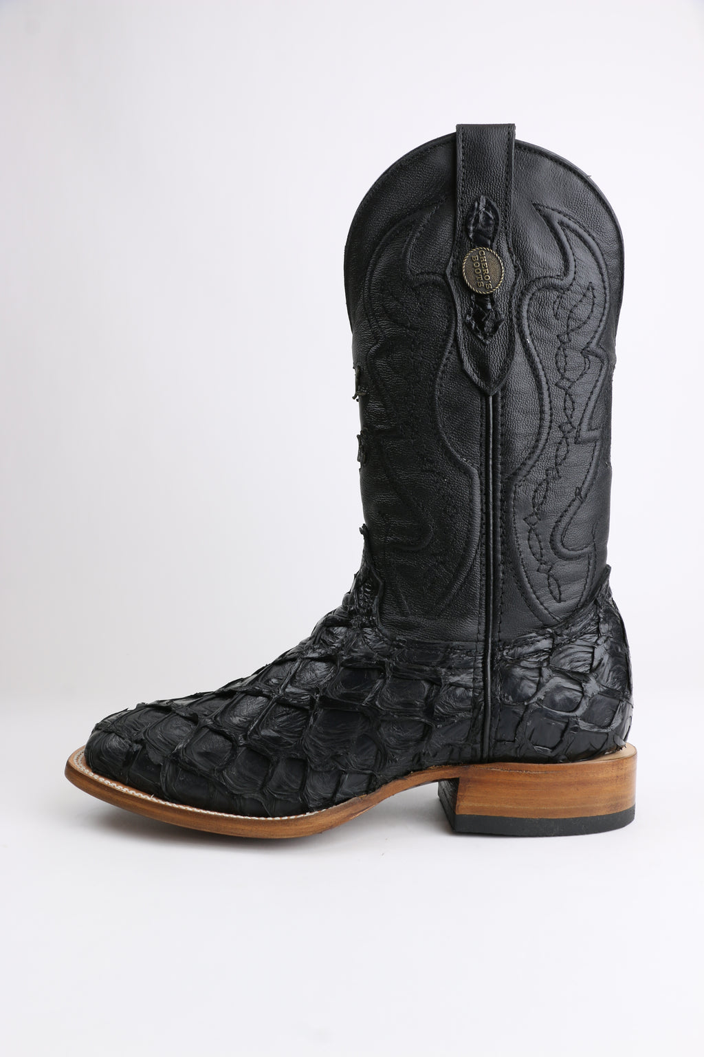 Chero's Premium Exotic Pirarucu Gloss Black