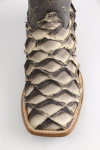 Chero's Premium Exotic Pirarucu Ivory Shadow