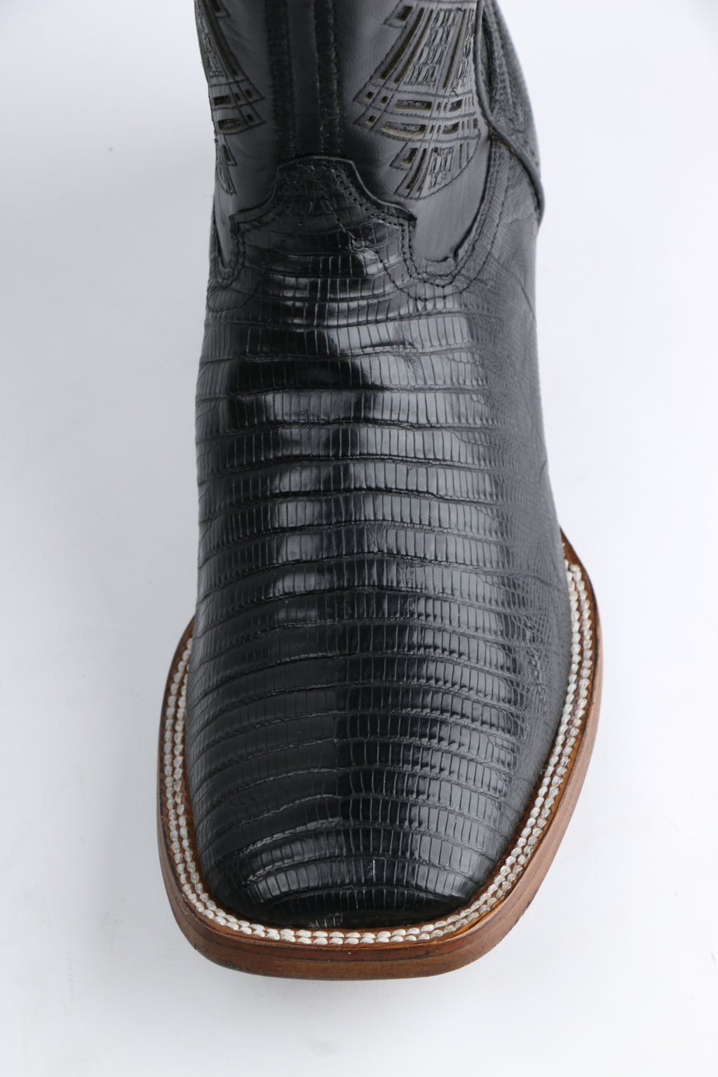 Chero's Premium Exotic Teju Lizard Noir