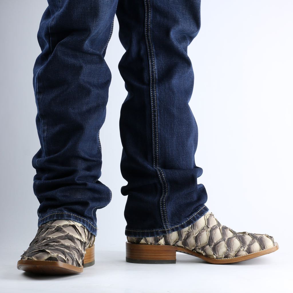 Chero's Premium Exotic Pirarucu Ivory Shadow