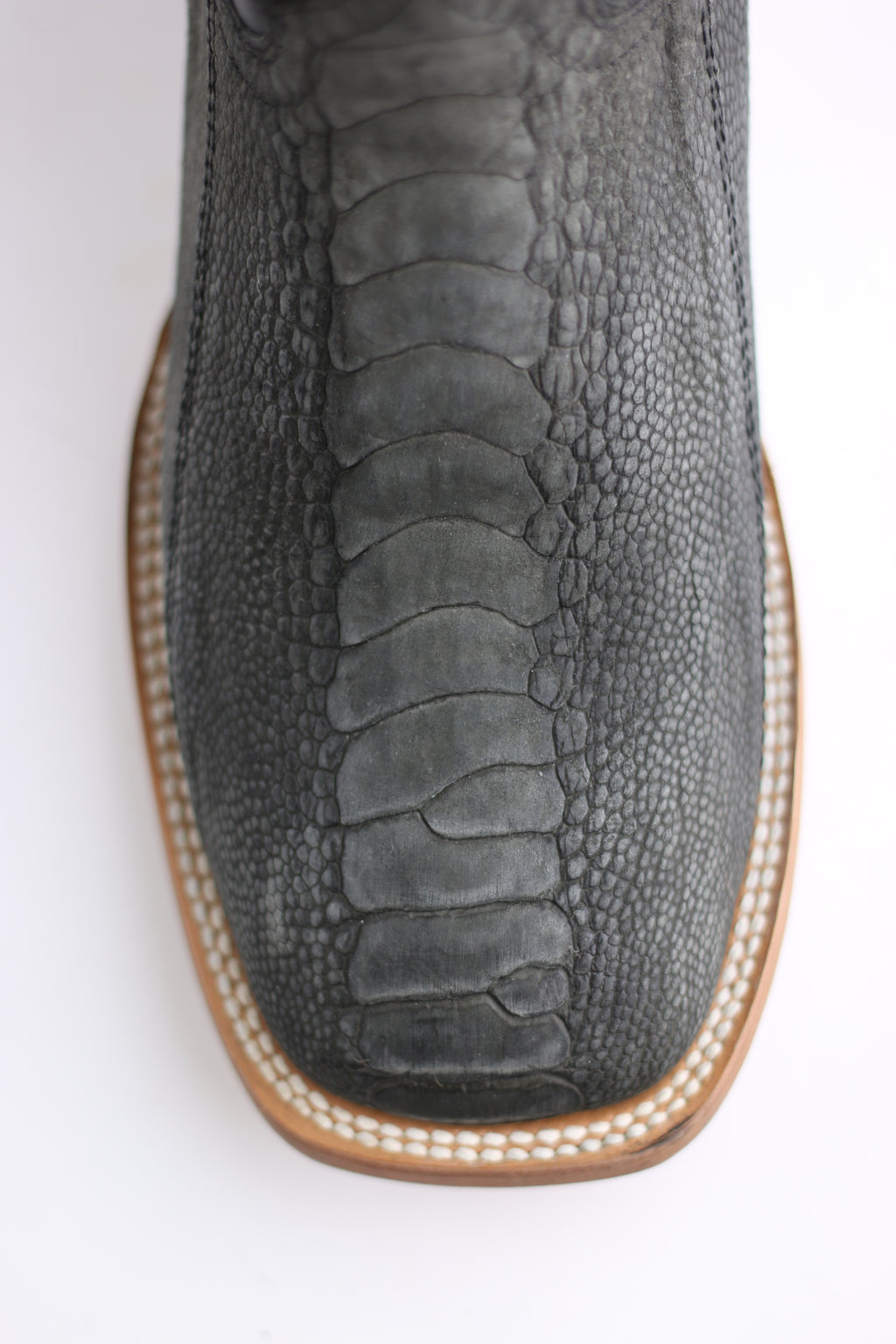 Chero's Premium Exotic Ostrich Leg Charcoal