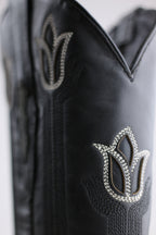 Chero's Premium Exotic Ostrich Leg Charcoal