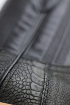 Chero's Premium Exotic Ostrich Leg Charcoal