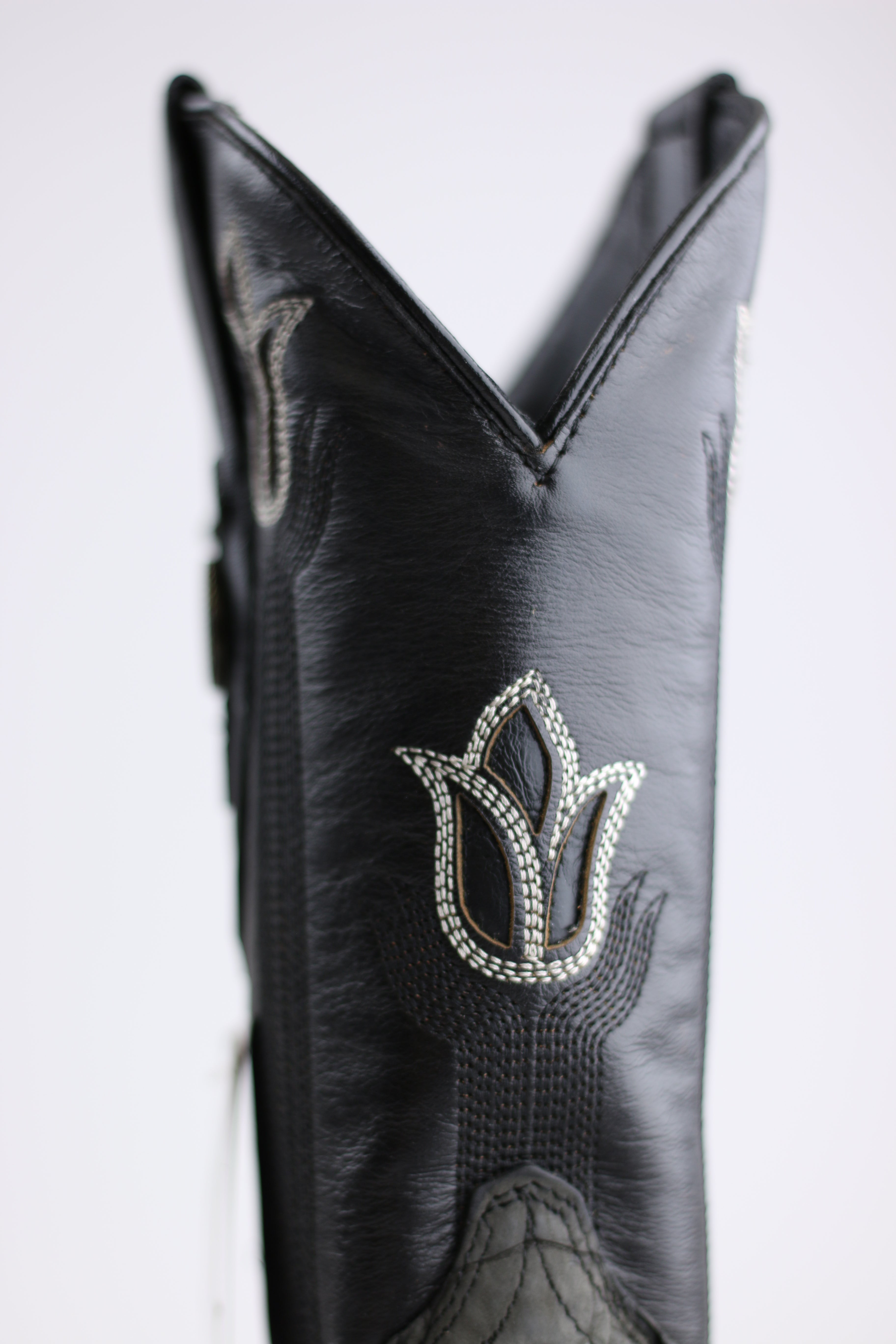 Chero's Premium Exotic Ostrich Leg Charcoal