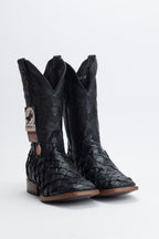 Chero's Premium Exotic Pirarucu Gloss Black