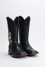 Chero's Premium Exotic Teju Lizard Noir