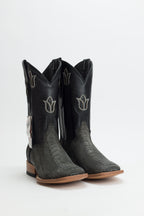 Chero's Premium Exotic Ostrich Leg Charcoal