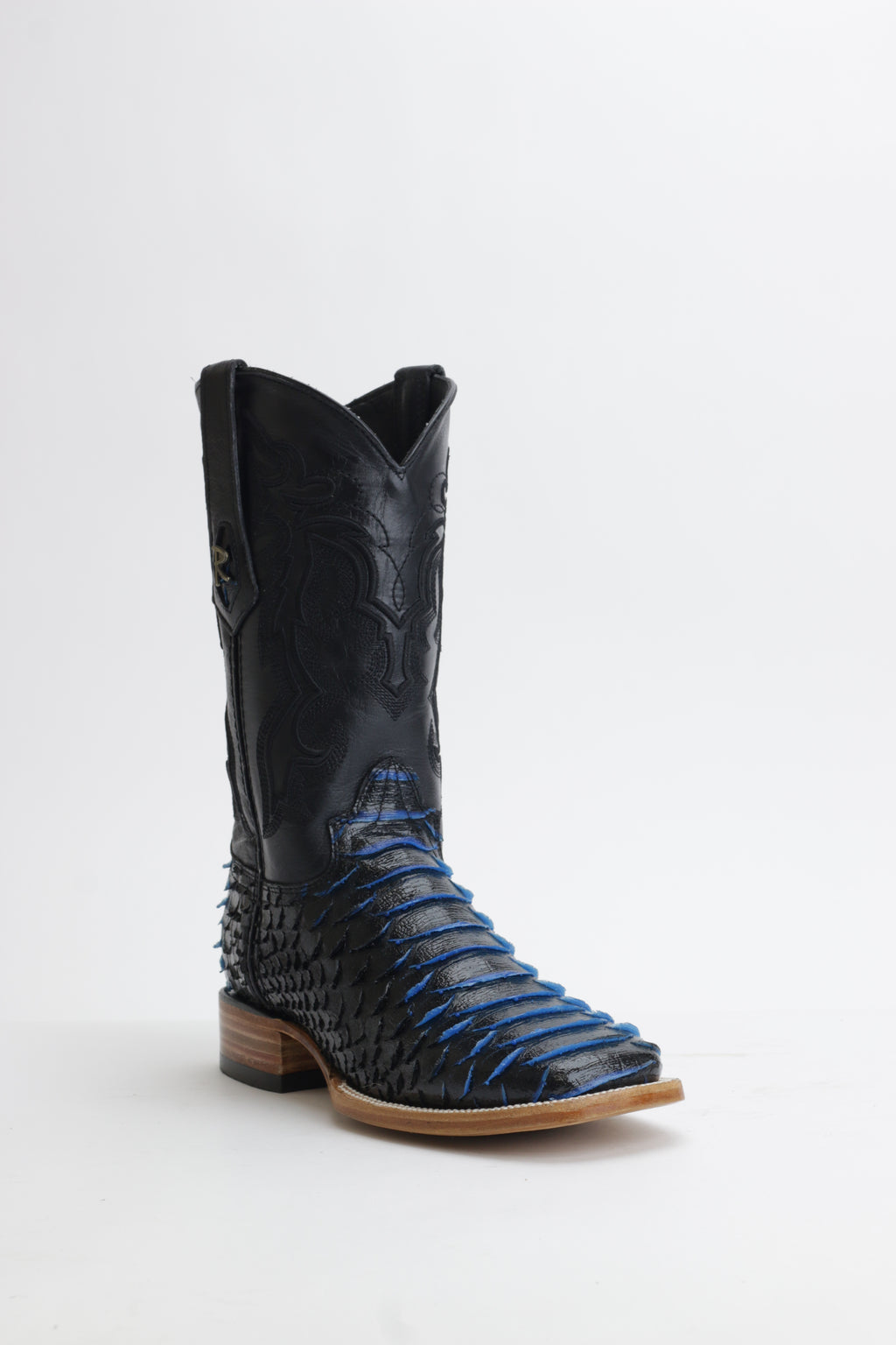 Ranchers Faux Jumbo Python - Black/Blue