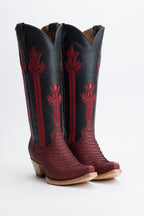 Chero's Premium Exotic Python Red Tulips