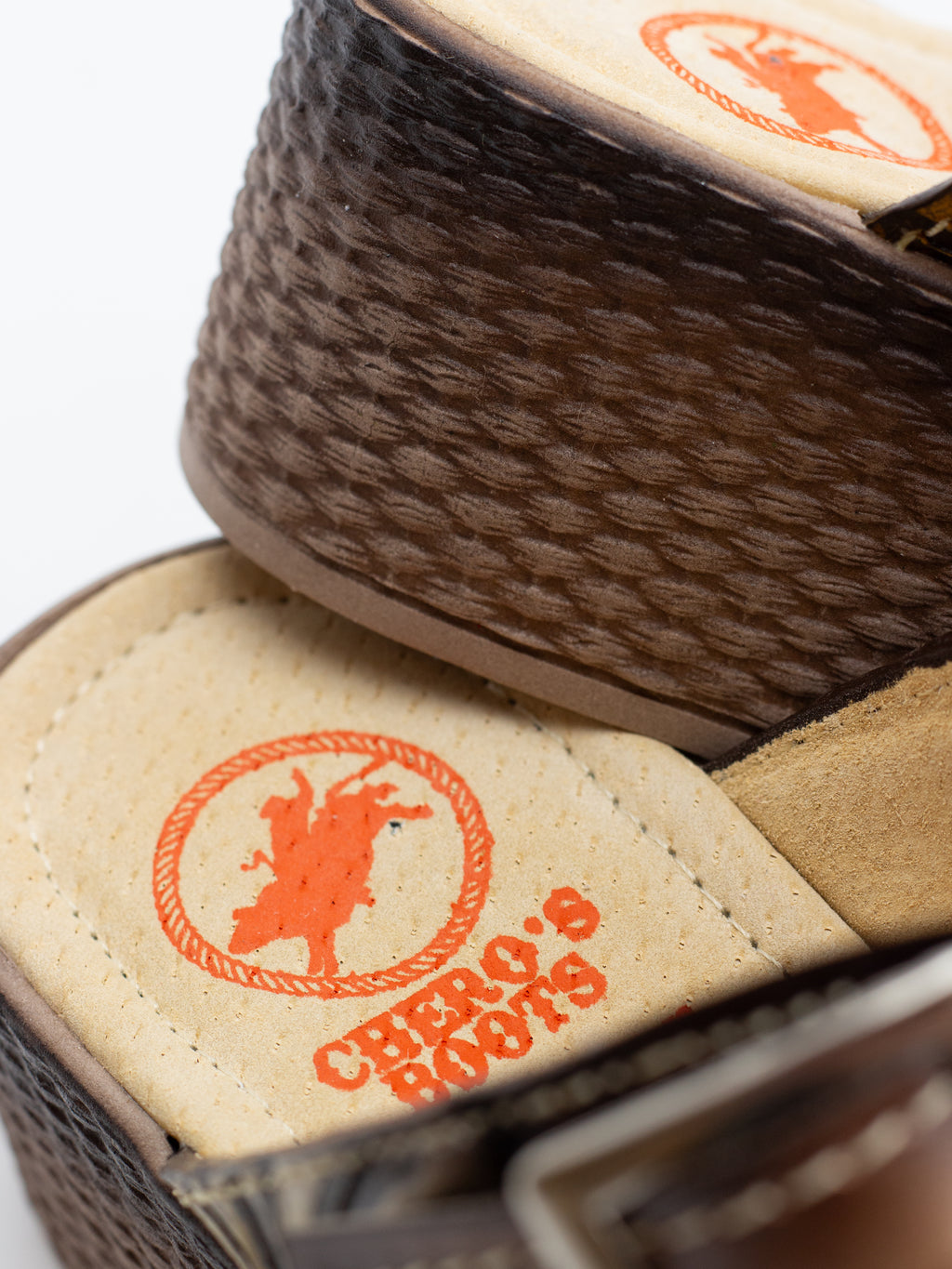 Hand-Tooled Sunflower Platform Sandals