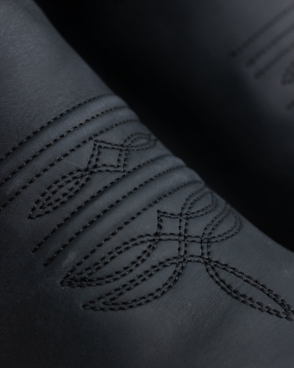 Chero's Black Nubuck Cowhide