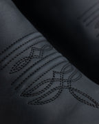 Chero's Black Nubuck Cowhide