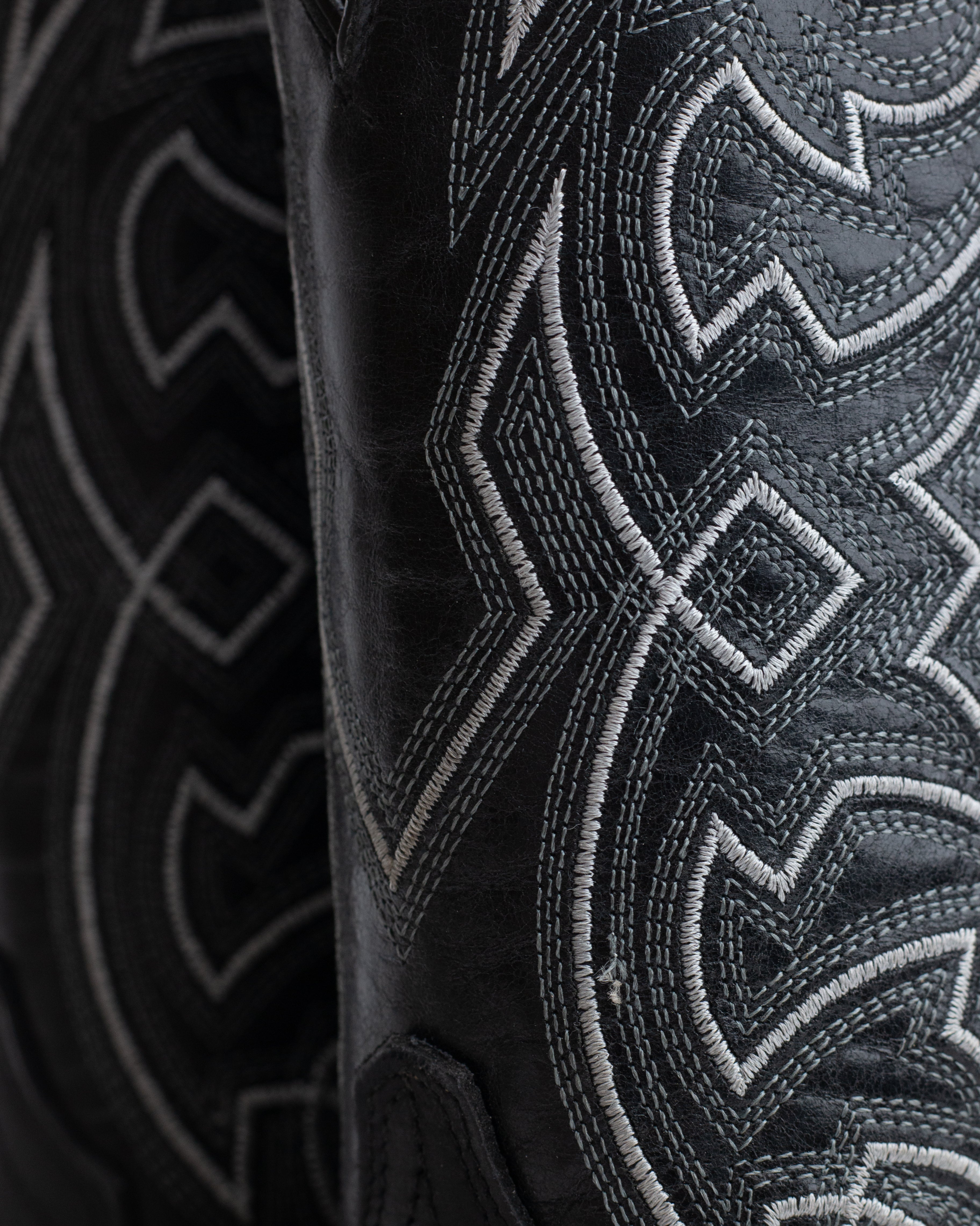 Chero's Black Nubuck Cowhide
