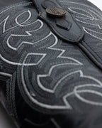 Chero's Black Nubuck Cowhide