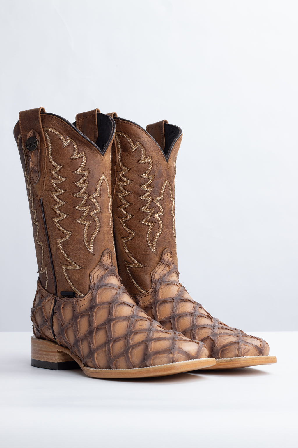 Chero's Faux Big Bass (Leather Print) -Matte Copper
