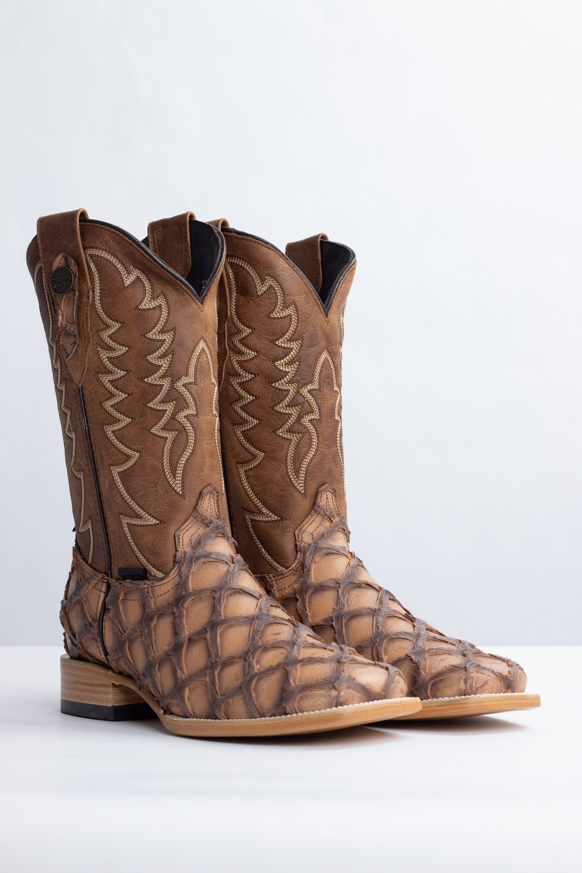Chero's Faux Big Bass (Leather Print) -Matte Copper